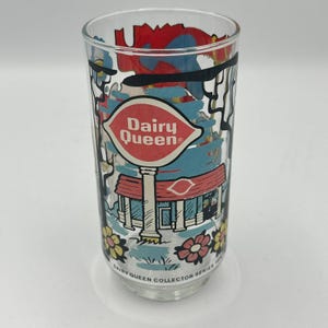 Vintage Dairy Queen Glass - Etsy