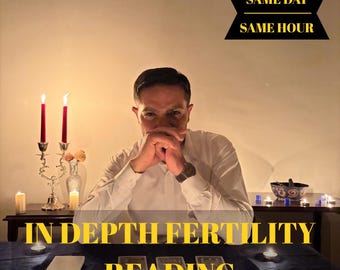 Vruchtbaarheid Psychic Reading, Gender Reveal Reading, Gedetailleerde zwangerschapslezing, Diepgaande voorspelling van de conceptie, 1 uur lezen, tarotlezen