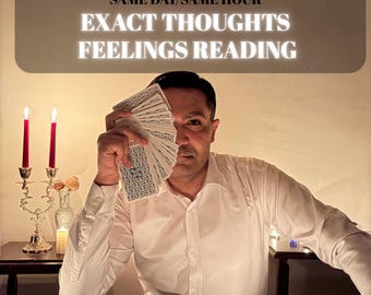Zeer gedetailleerde exacte gedachten Exacte gevoelens lezen, hetzelfde uur, tarot liefdeslezing, wat denkt hij, toekomstige liefdesinzichten, paranormale liefde