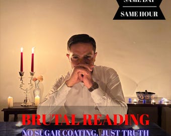 Same Hour Extra gedetailleerde brutale tarotlezing, geen suikerlaag, eerlijke brute paranormale voorspelling
