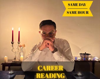 Carrièrelezing op hetzelfde uur, gedetailleerde paranormale loopbaanlezing, loopbaantarotkaartlezing, financiële lezing, geldlezing, tarotlezing 1 uur