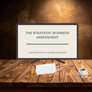 Strategic Business Audit Workbook – Structure, Profit, Growth (Digital Download)