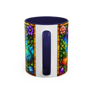 Stardew Valley-mok, koffiekopje in gebrandschilderd glas, gezellig gamercadeau afbeelding 4