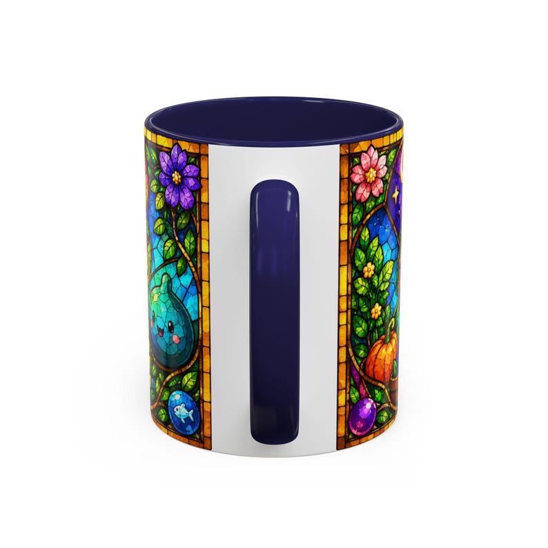 Stardew Valley-mok, koffiekopje in gebrandschilderd glas, gezellig gamercadeau afbeelding 4