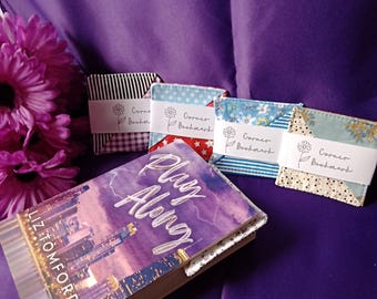 Fabric Corner Bookmarks – Cozy Page Savers for Book Lovers