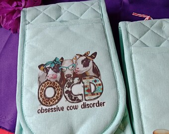 Quilted Pot Holder / Oven Mitt