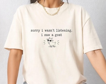 Geiten shirts, shirt schattig geiten, grappig shirt geitenkind, shirt boerderijdieren, shirt geit minnaar, shirt cadeau geit, shirt geit vrouwen shirt, cadeau voor haar