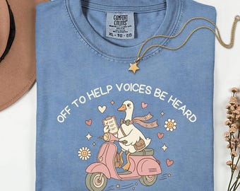 Shirt logopedie, T-shirt logopedist, T-shirt spraaktaalpatholoog, Comfort Colors SLP Tee, Silly Goose Speech graduatiecadeau, waardering geschenken