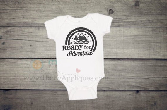 Download Ready For Adventure Onesie Tee Svg By Hooty Appliques Catch My Party 3D SVG Files Ideas | SVG, Paper Crafts, SVG File