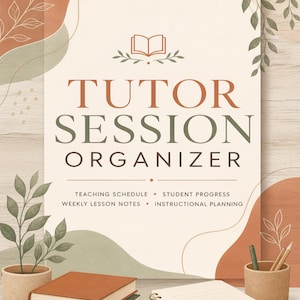 Student Planner, Teacher Lesson Planner, Instant Digital Goal Tracker, Student Progress Download