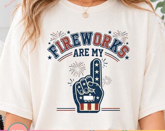 Feuerwerke sind die Nummer 1 PNG, lustige Vaterländische Schaum-Finger-Grafik-Vintage vierter Juli-Unabhängigkeitstag-USA Stolz
