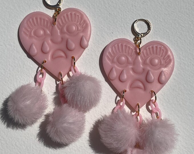 Crying Hearts Jr - Soft Hearts Soft Pink