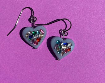 Junkstar Hearts in Powder Blue