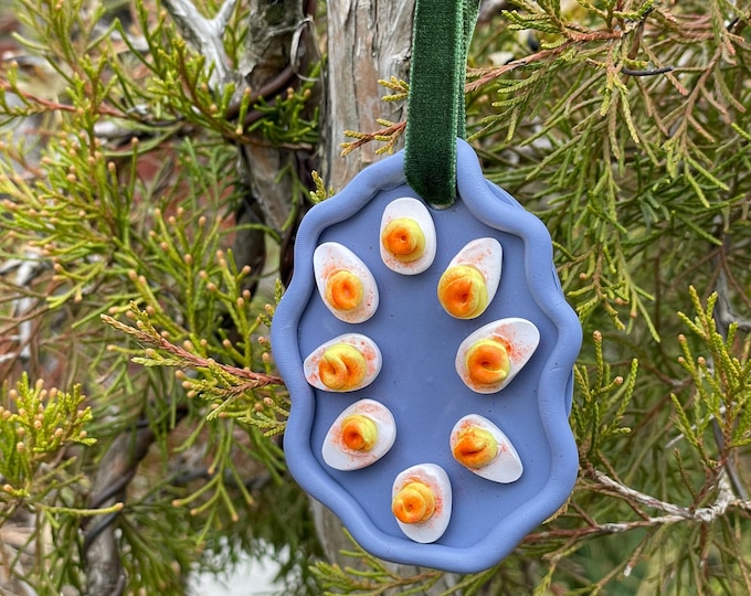 Deviled Egg Platter Ornament