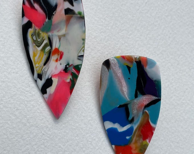 Scrap Marble Shield Studs 2
