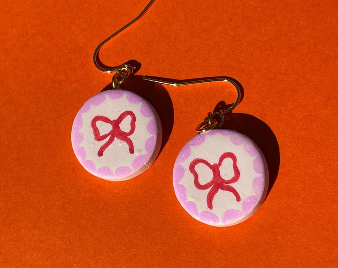 Bow Bead Earrings