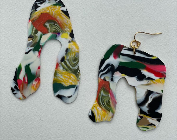 Morph Abstract Earrings