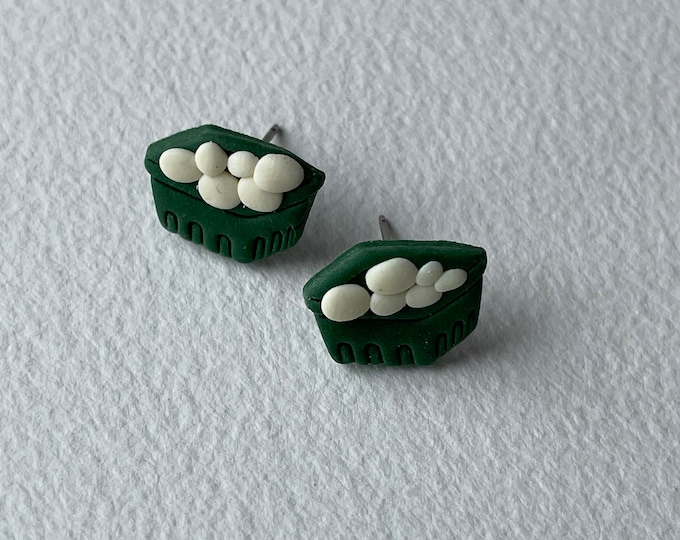 Button Mushroom Studs