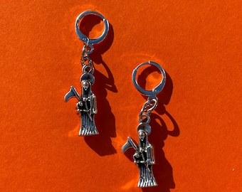 Grim Reaper Earrings