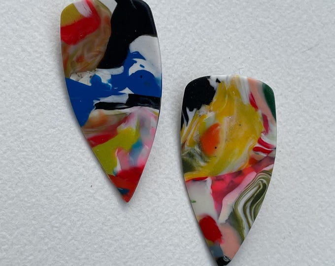 Scrap Marble Shield Studs 3