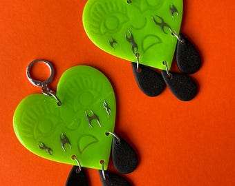 Crying Hearts Jr - Cyber Goth