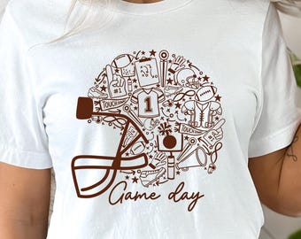 Game Day Shirt 2026, Football Mom Shirt, Football Season Tee, Game Day Football Shirt Tailgate Shirt Football Lover Gift Sunday Football Tee
