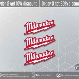Milwaukee tool sticker - Etsy 日本
