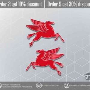 Mobil pegasus sticker - Etsy 日本