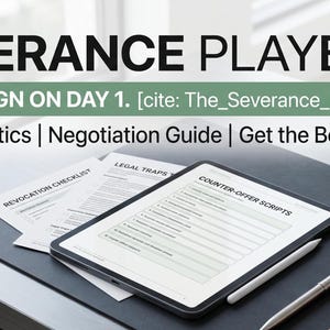Le livre de jeu des indemnités de départ 2026 | Guide de négociation pour les mises à pied et les indemnités de départ | Modèles d'e-mails d'accord de séparation | RSU - Feuilles de travail COBRA