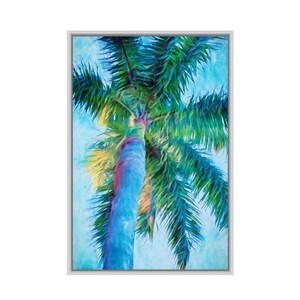 Palm Art Palm Painting II Blue Palm Fine Art Prints - Etsy