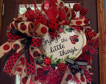 Couronne de coccinelle