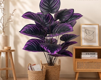 Pianta di Monstera artificiale da 57 cm | Grande palma tropicale artificiale | Piante finte realistiche per la decorazione della casa | Regalo per interni ed esterni