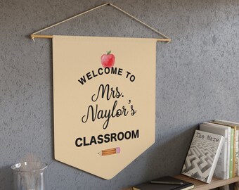 Regalo personalizado para maestros, letrero en el aula para maestros, regalo para maestros