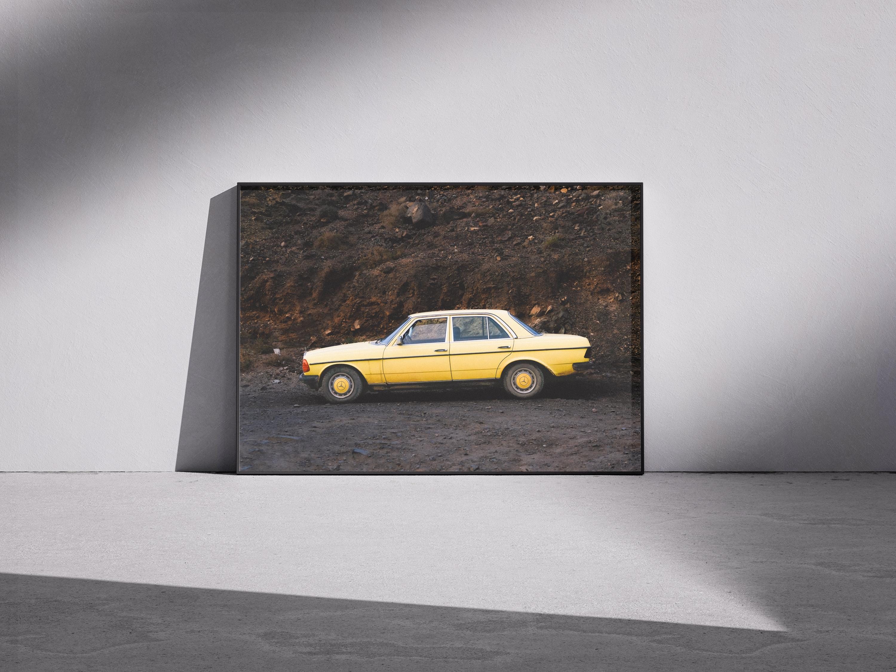 Mercedes w123 poster - Etsy 日本