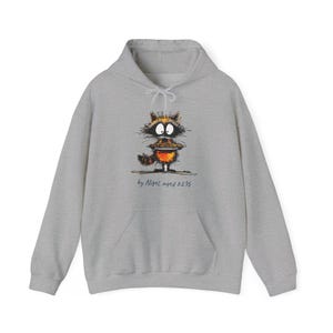 Raccoon Pie Thief Hoodie | Funny Thanksgiving Hoodie | Funny Raccoon | Cute Fall Turkey Day Gift image 6