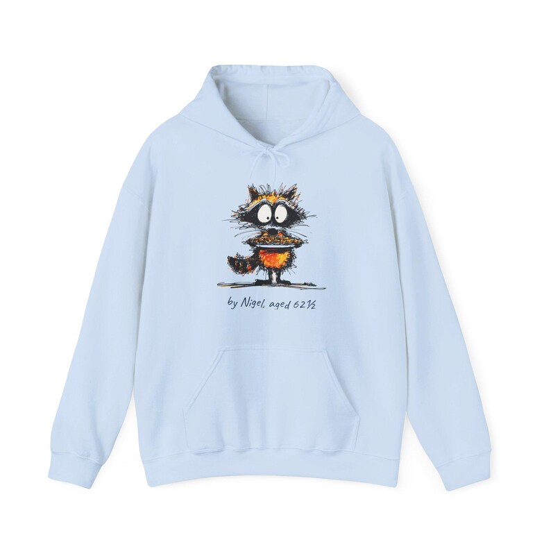 Raccoon Pie Thief Hoodie | Funny Thanksgiving Hoodie | Funny Raccoon | Cute Fall Turkey Day Gift image 13