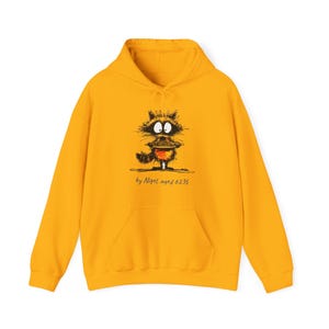 Raccoon Pie Thief Hoodie | Funny Thanksgiving Hoodie | Funny Raccoon | Cute Fall Turkey Day Gift image 7
