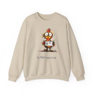 Not Me Chicken Crewneck Sweatshirt | Funny Thanksgiving Crewneck Sweatshirt | Funny Chicken | Cute Fall Turkey Day Gift