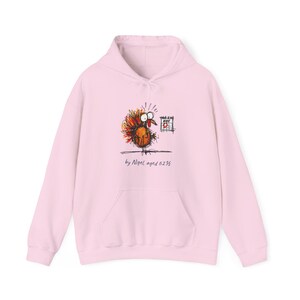 Funny Thanksgiving Turkey Hoodie | Worried Turkey Calendar Hoodie | Thanksgiving Joke Gift | Turkey Day Humor | Almost Athletic Club image 18
