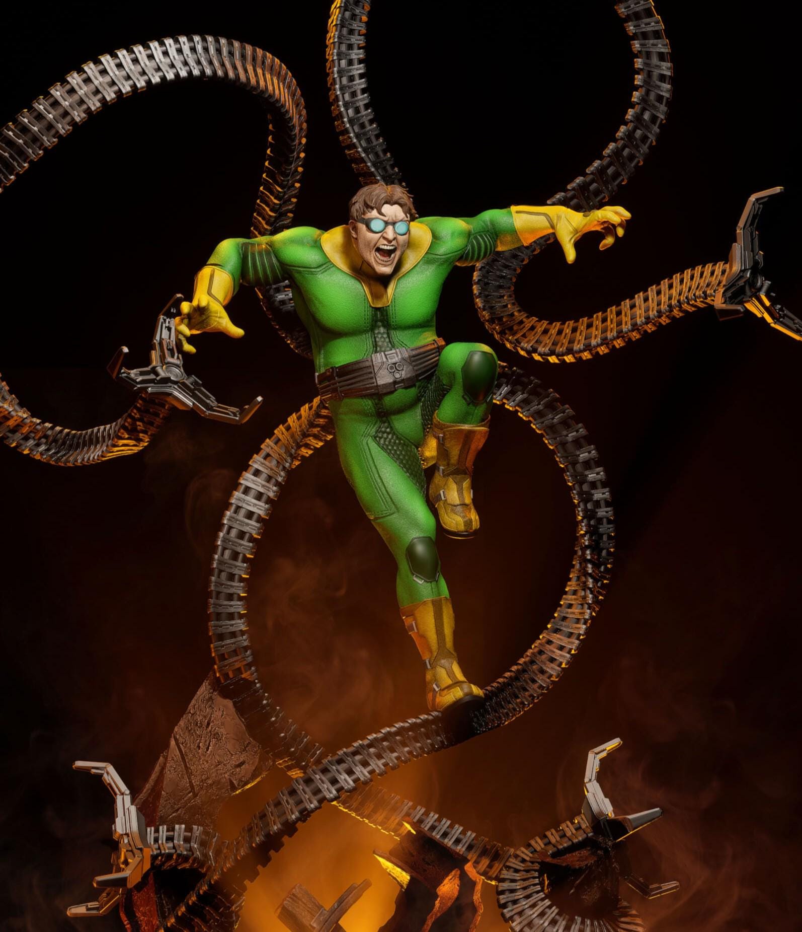 OCTOPUS MAN 1/12スケールフィギュア ドクターオクトパス風 Dr octopus figure - Etsy 日本