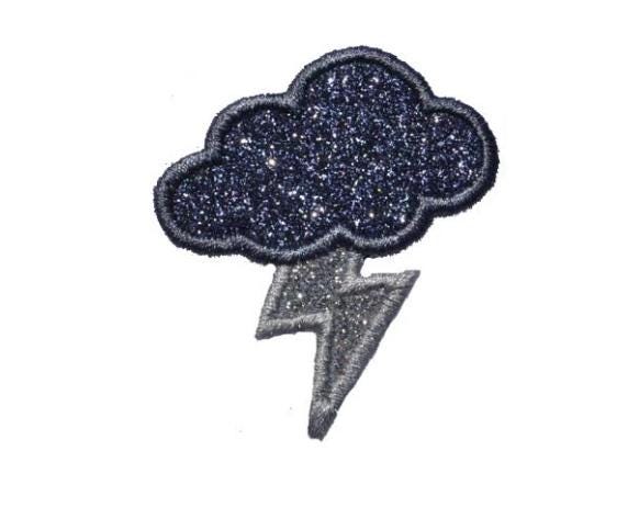 Thunder Lightning Day Storm Patch Dark Thunder Lightning Night Storm ...