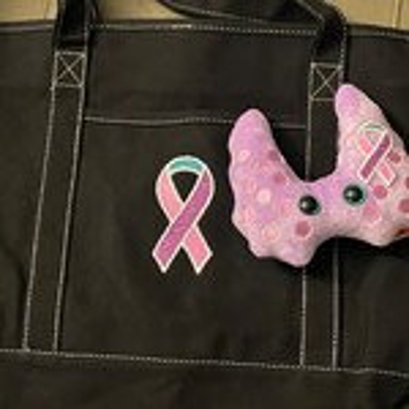 Thyroid Cancer Awareness Ribbon Glitter Patch, Iron-on/sew-on HC15 - Etsy