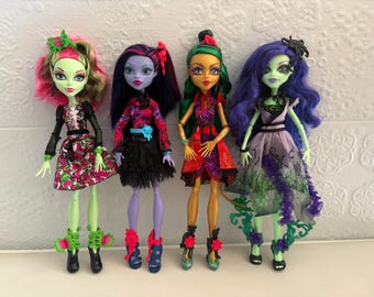 Monster High Gloom and Bloom Puppen