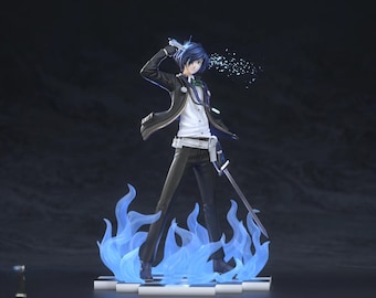Persona 3 – Makoto Yuki | Dark Hour Eclipse STL Statue | 3D Print Model | Digital STL File