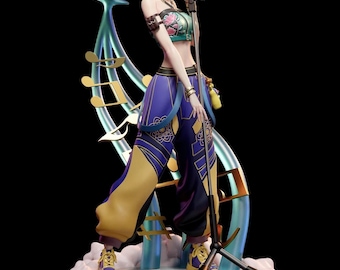 Kpop Demon Hunter – Zoey | Stagefire Exorcist STL Statue | 3D Print Model | Digital STL File
