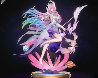 Honkai: Star Rail – Cyrene | Celestial Chorus STL Statue | 3D Print Model | Digital STL File