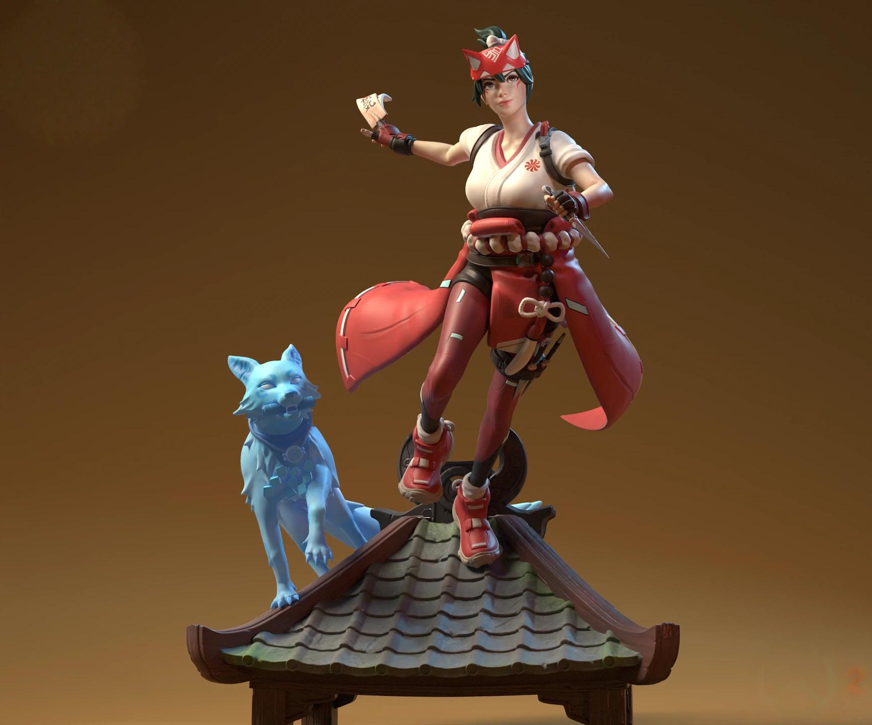 Overwatch 2 kiriko - Etsy 日本