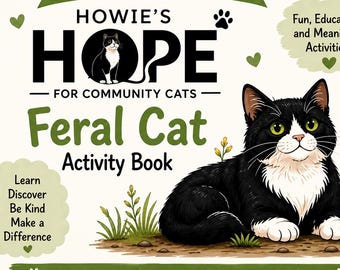 Community Cats Activity Book for Kids
