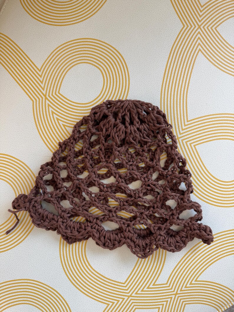 Raya Cap Crochet Pattern, Easy Mesh Beanie (PDF Pattern) - Etsy