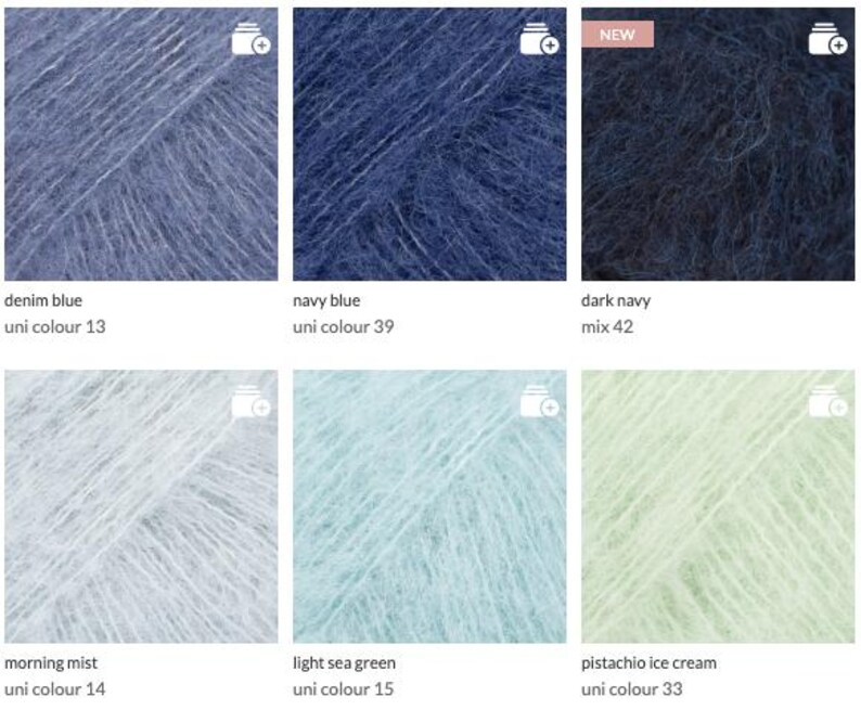Brushed Alpaca Silk Yarn: Super Soft Knitting Crochet Wool image 9